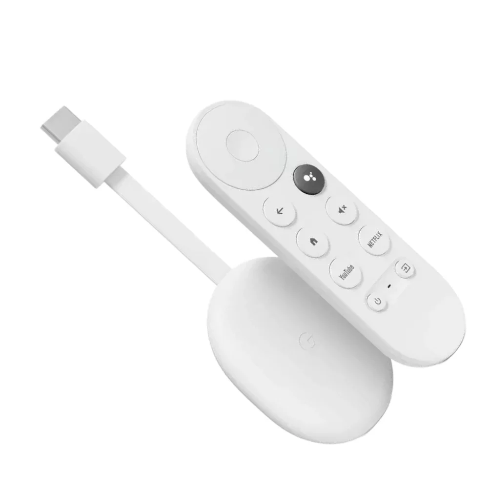 Google Chromecast with Google TV 4K and Voice Remote