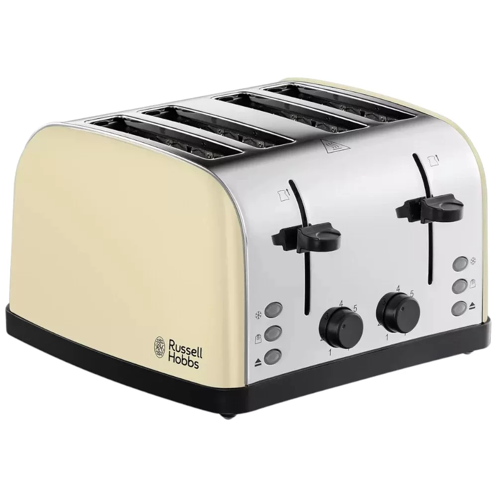 Russell Hobbs Worcester 4 Slice Black Toaster 28360