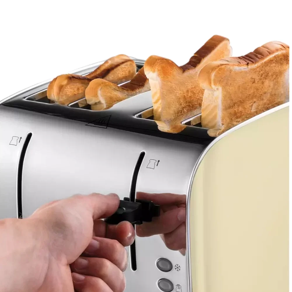 Russell Hobbs Worcester 4 Slice Black Toaster 28360