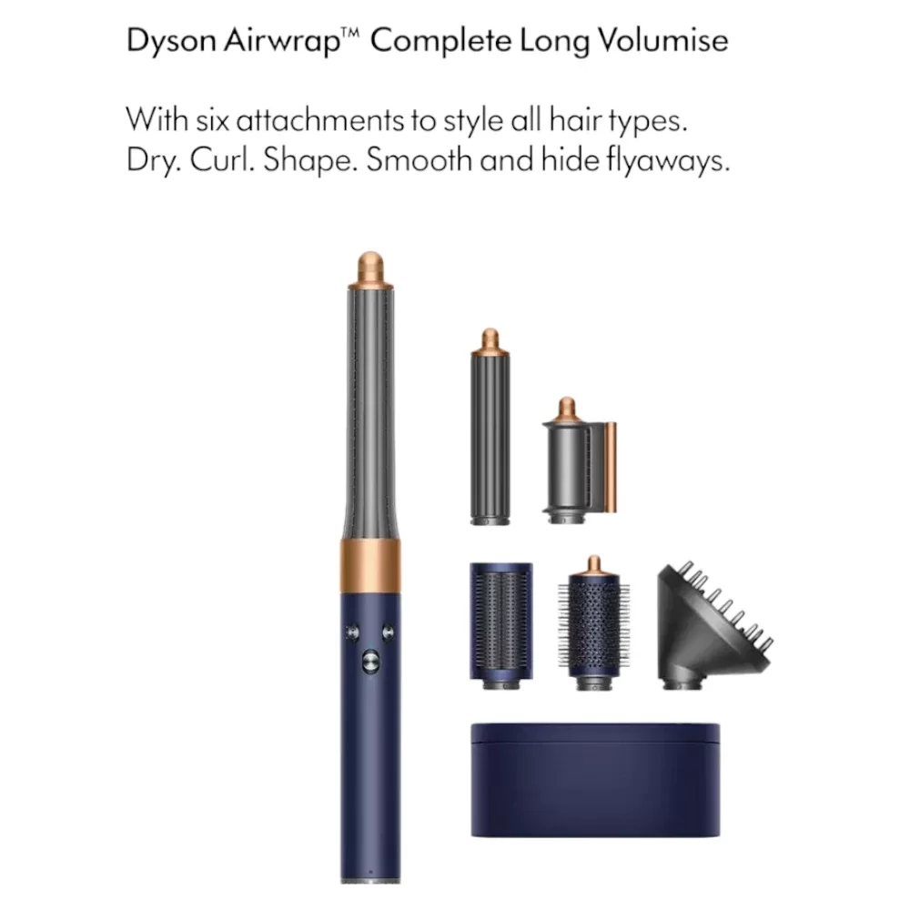 Dyson Airwrap Long Volumise Multi Styler and Dryer - Blue