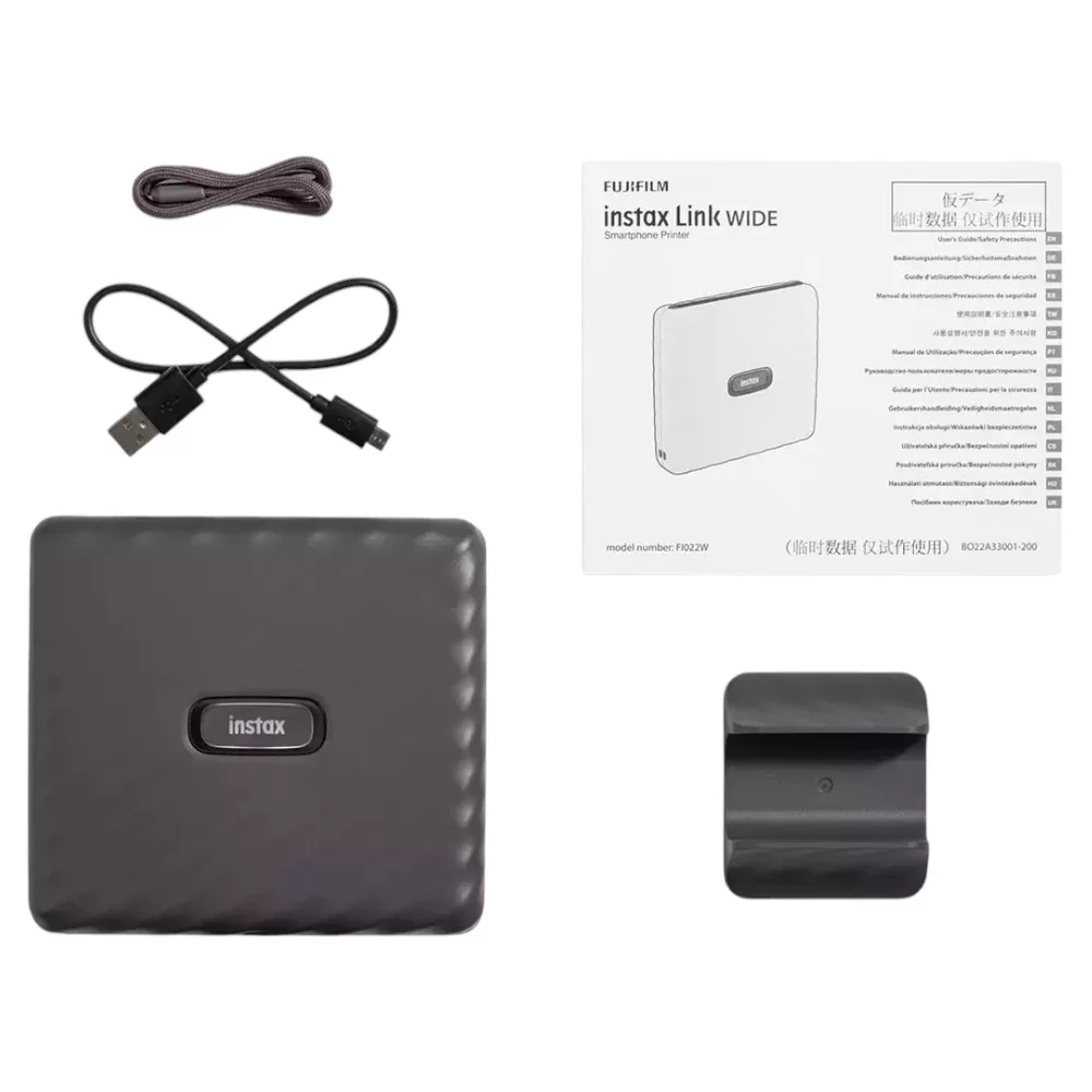 instax Wide Link Smartphone Printer - Grey