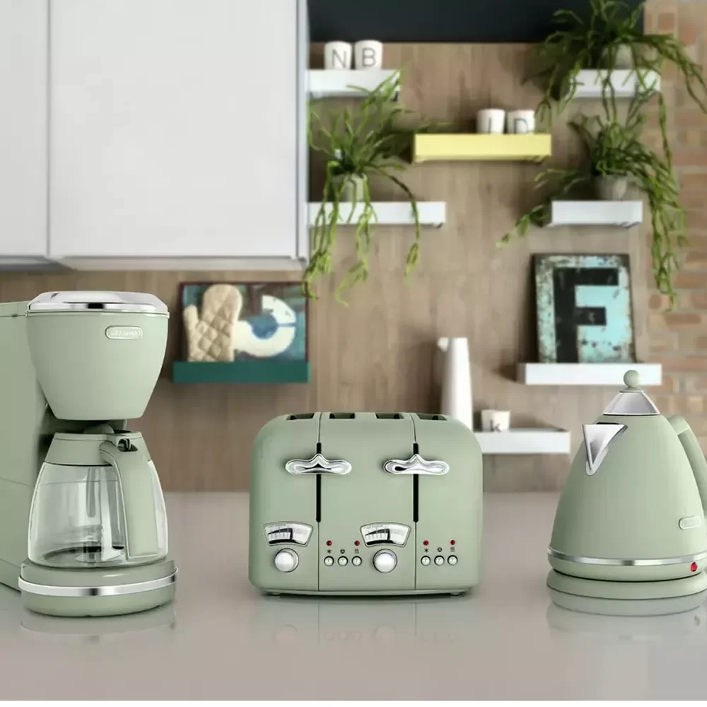 De'Longhi KBX3016.BG Argento Flora Kettle - Beige