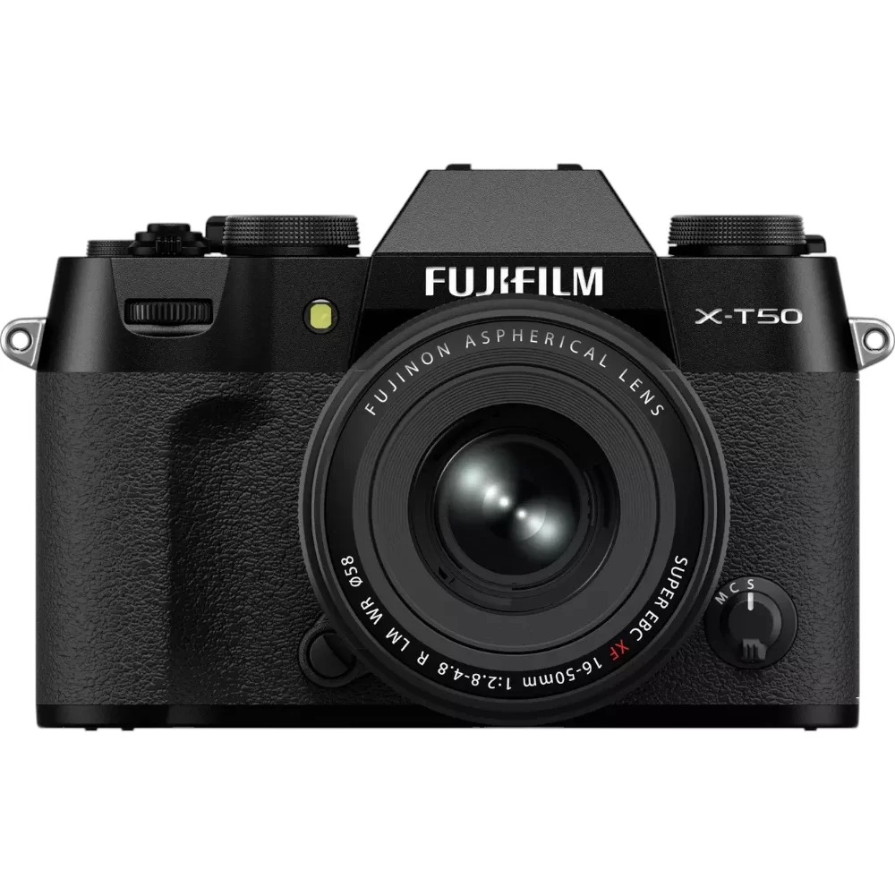 FujiFilm XT50 XF16 50MM Mirrorless Camera with Lens -Black