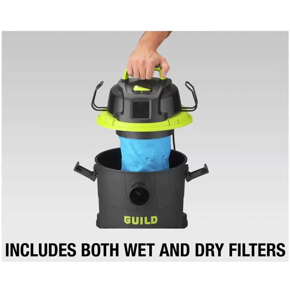 Guild 16 Litre Wet and Dry Vacuum Cleaner - 1300W