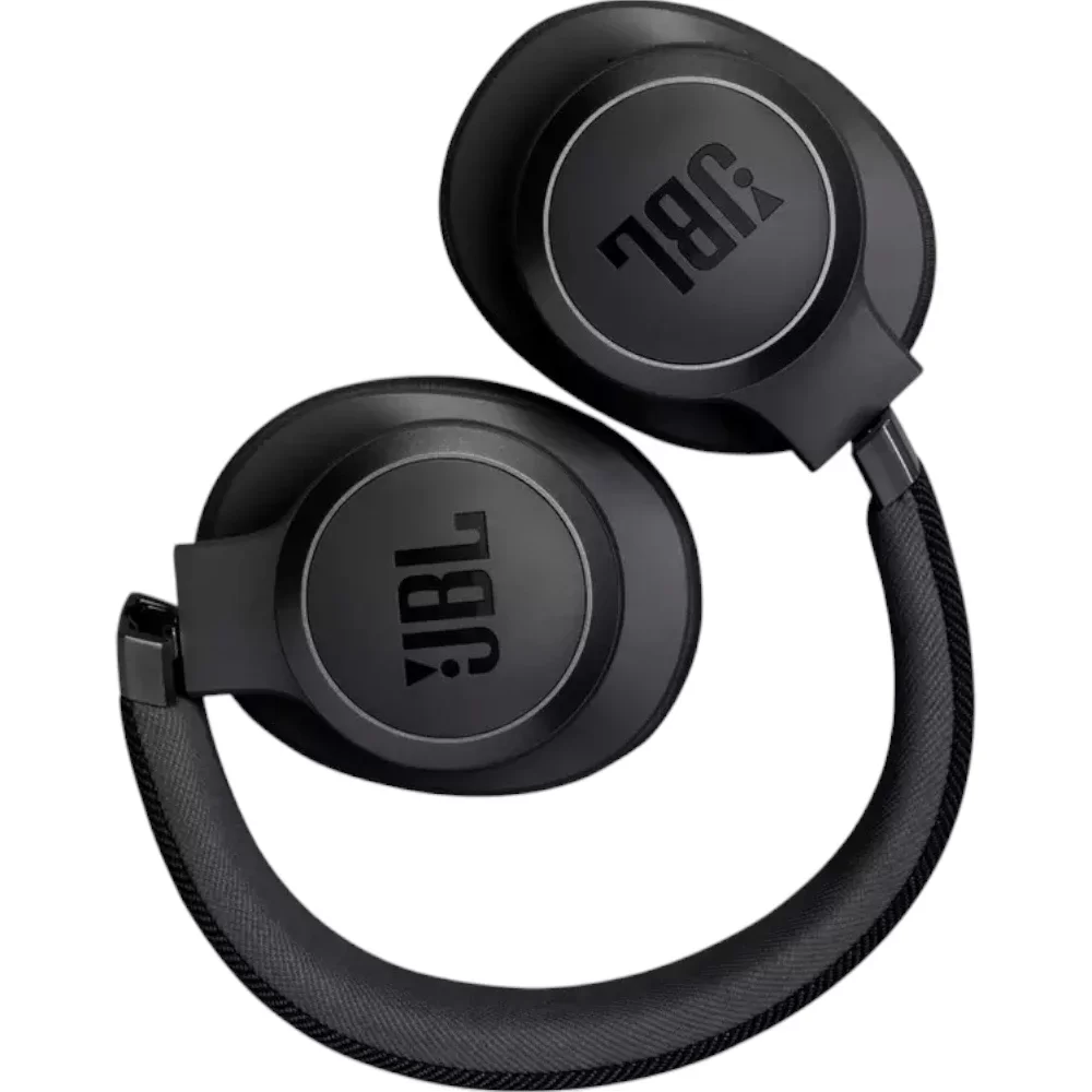 JBL Live 770NC Over-Ear Wired & Wireless Headphones - Black