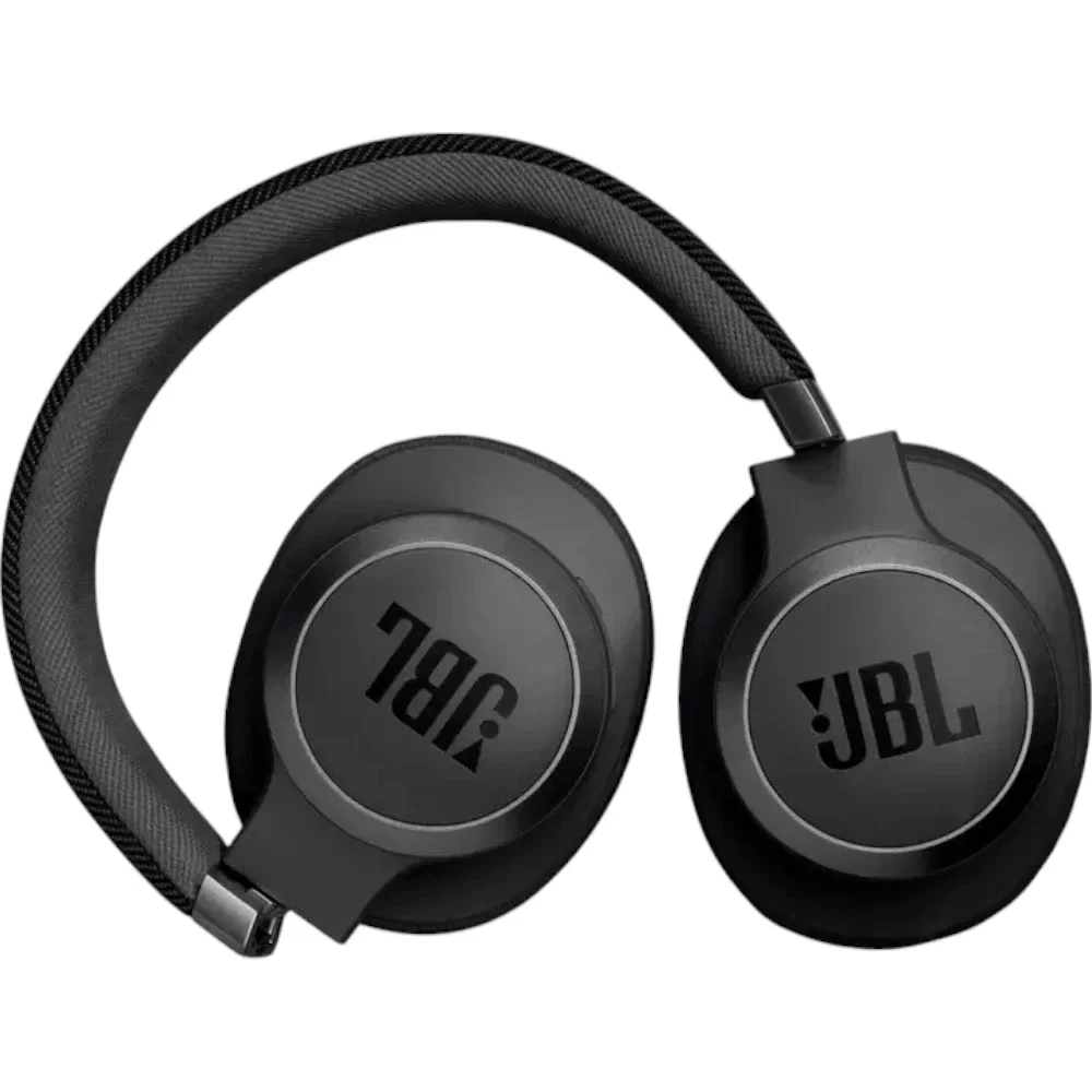 JBL Live 770NC Over-Ear Wired & Wireless Headphones - Black