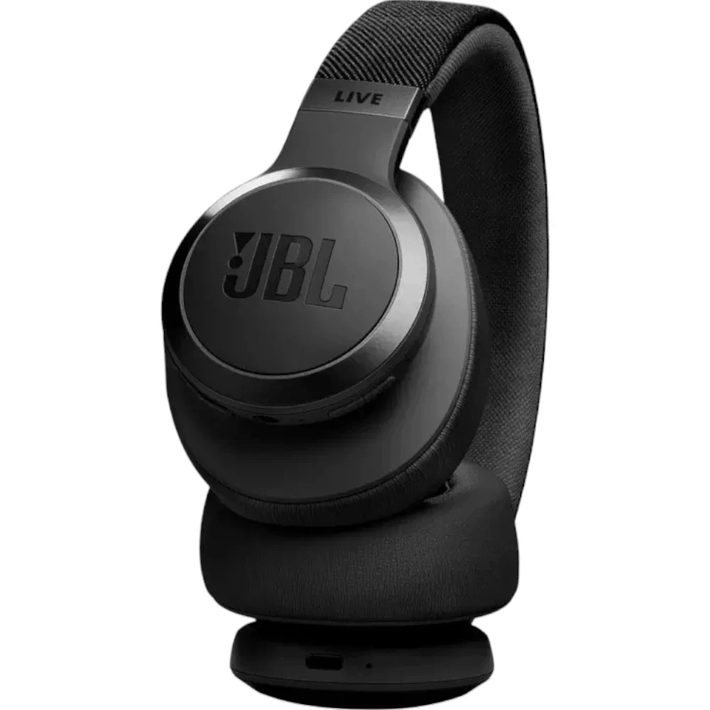 JBL Live 770NC Over-Ear Wired & Wireless Headphones - Black