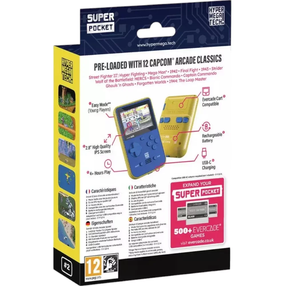 Hyper Mega Tech Capcom Super Pocket