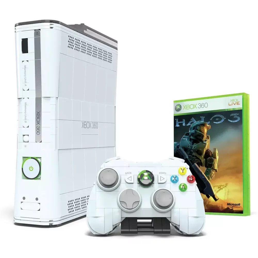 MEGA Microsoft Xbox 360 Collector Building Set (1342pcs)