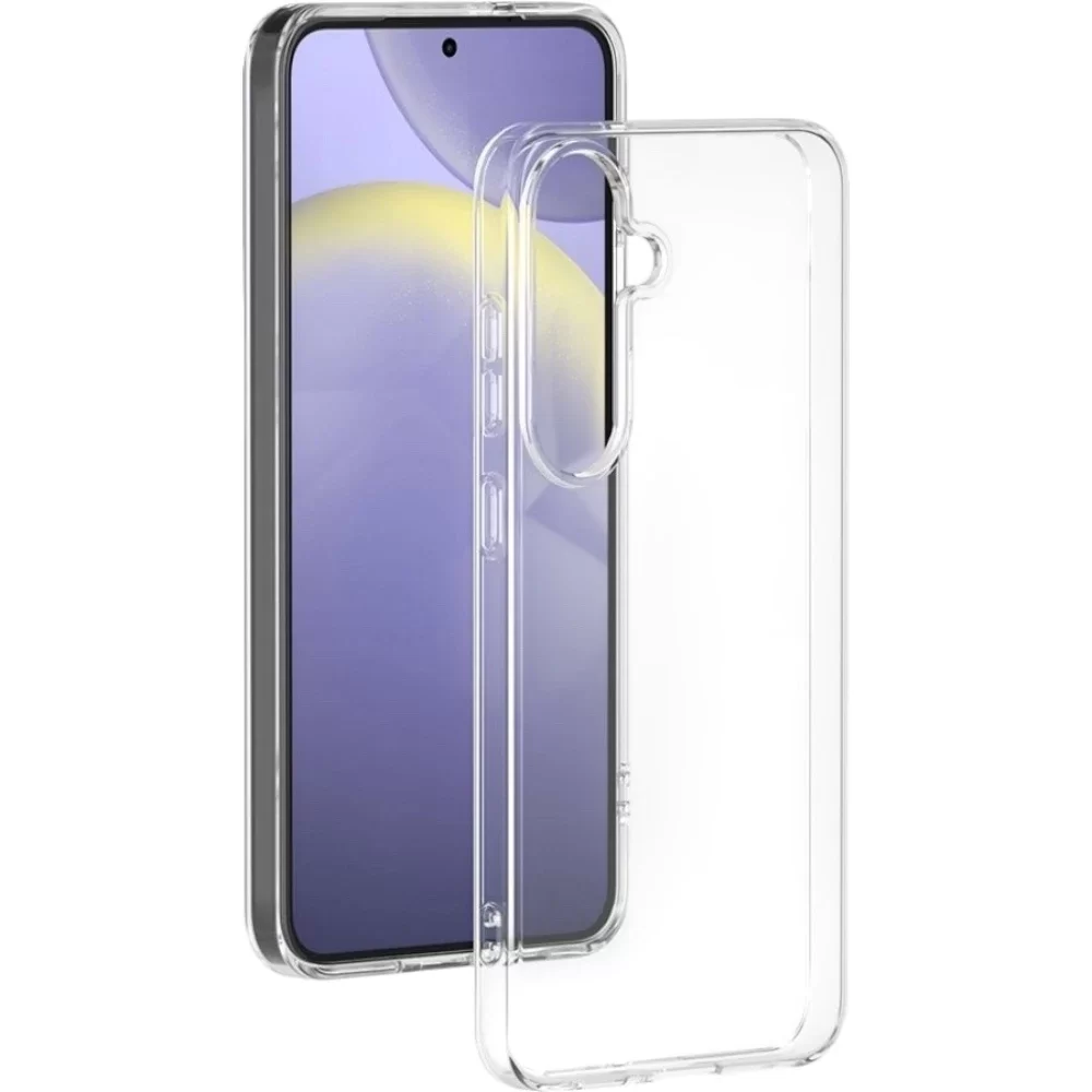 Samsung Galaxy S25 Plus Anti Shock Silicone Cover Transparent