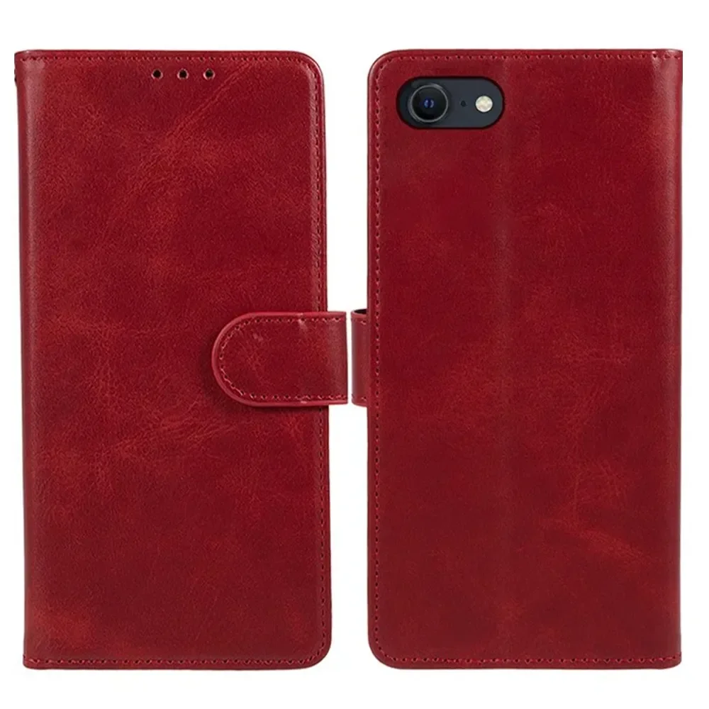 iPhone 16e Wallet With Card Slot Flip Leather Case