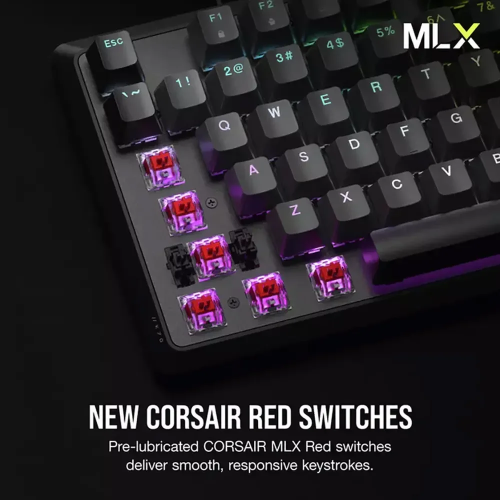 Corsair K70 CORE Wired Gaming Keyboard - Grey