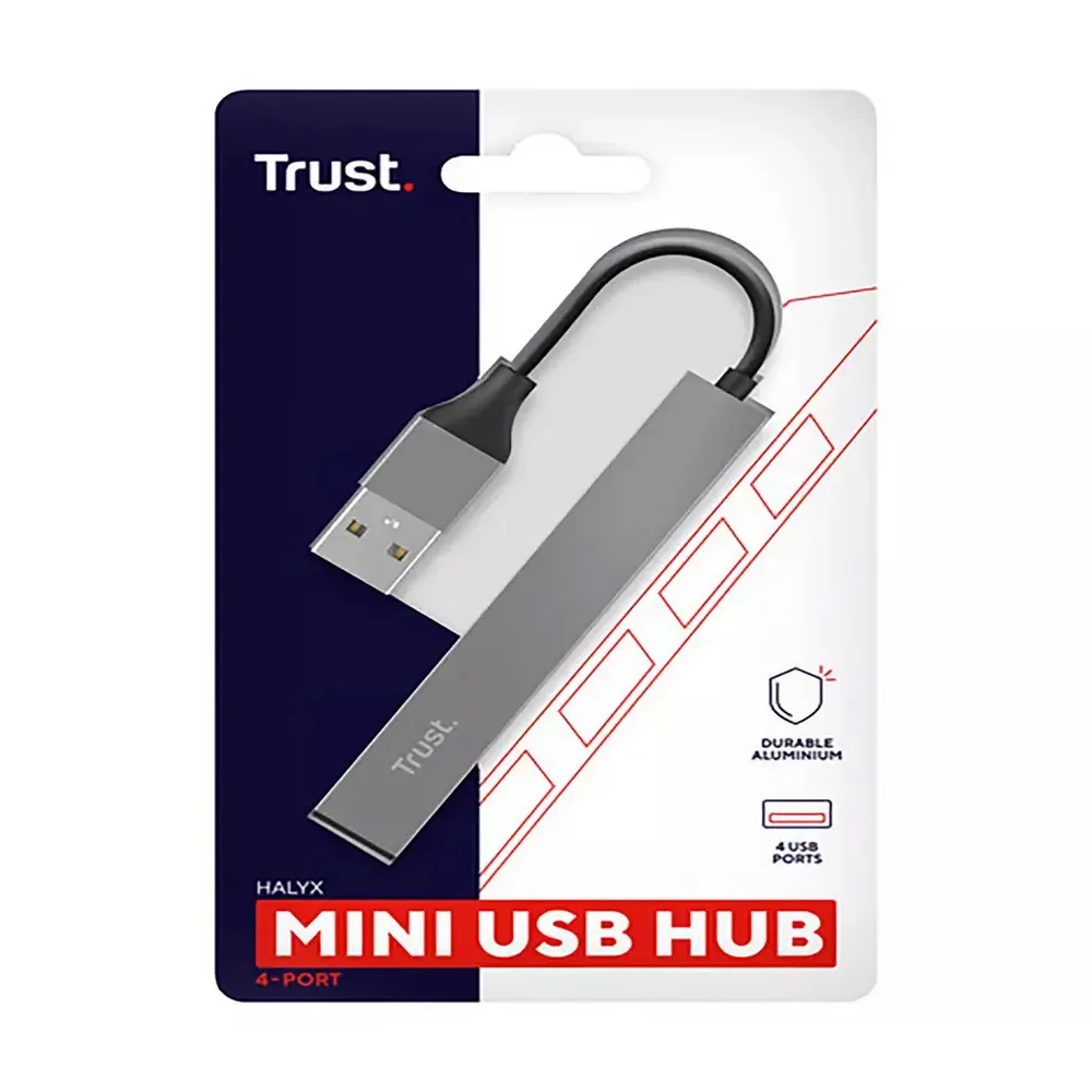 Trust Halyx 4 Port Mini USB Hub