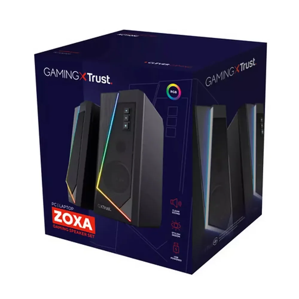 Trust Zoxa GXT609 PC Speaker Set - Black