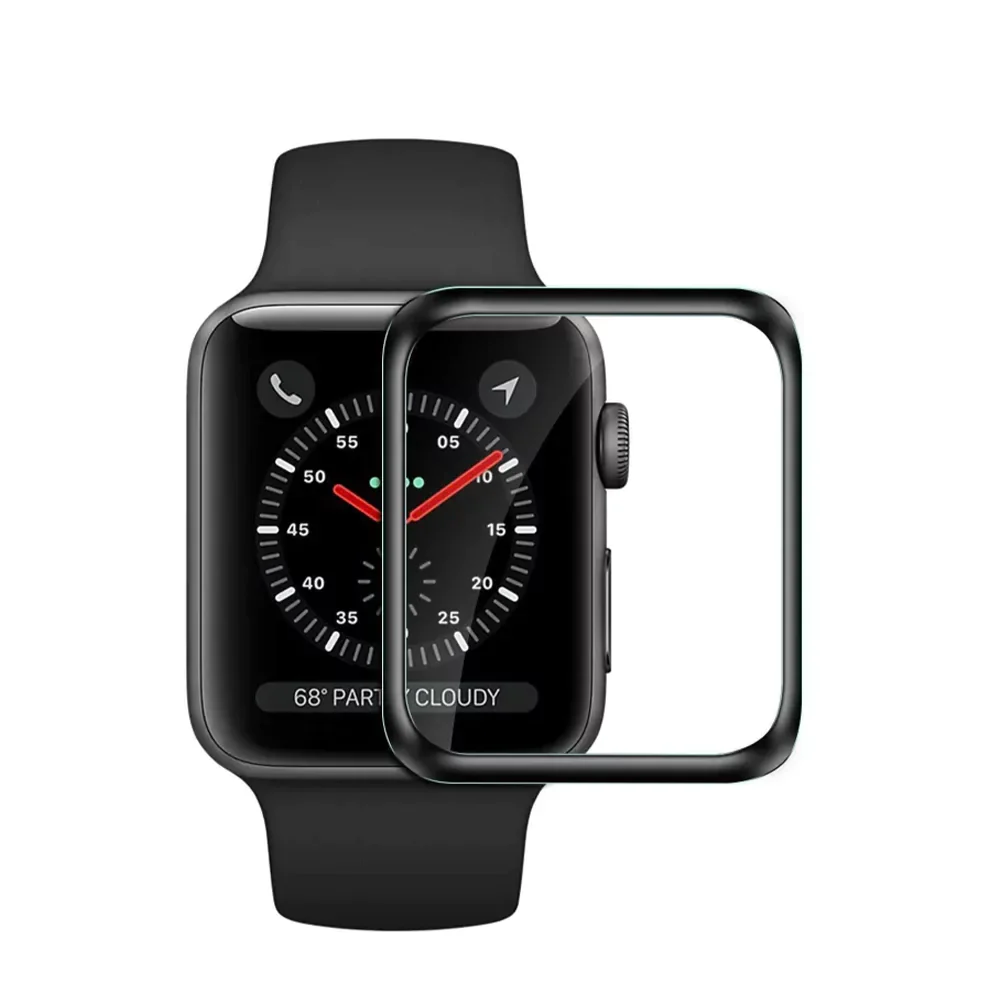 Apple Watch 44mm (Series 4, 5, & 6) with This Screen Protector