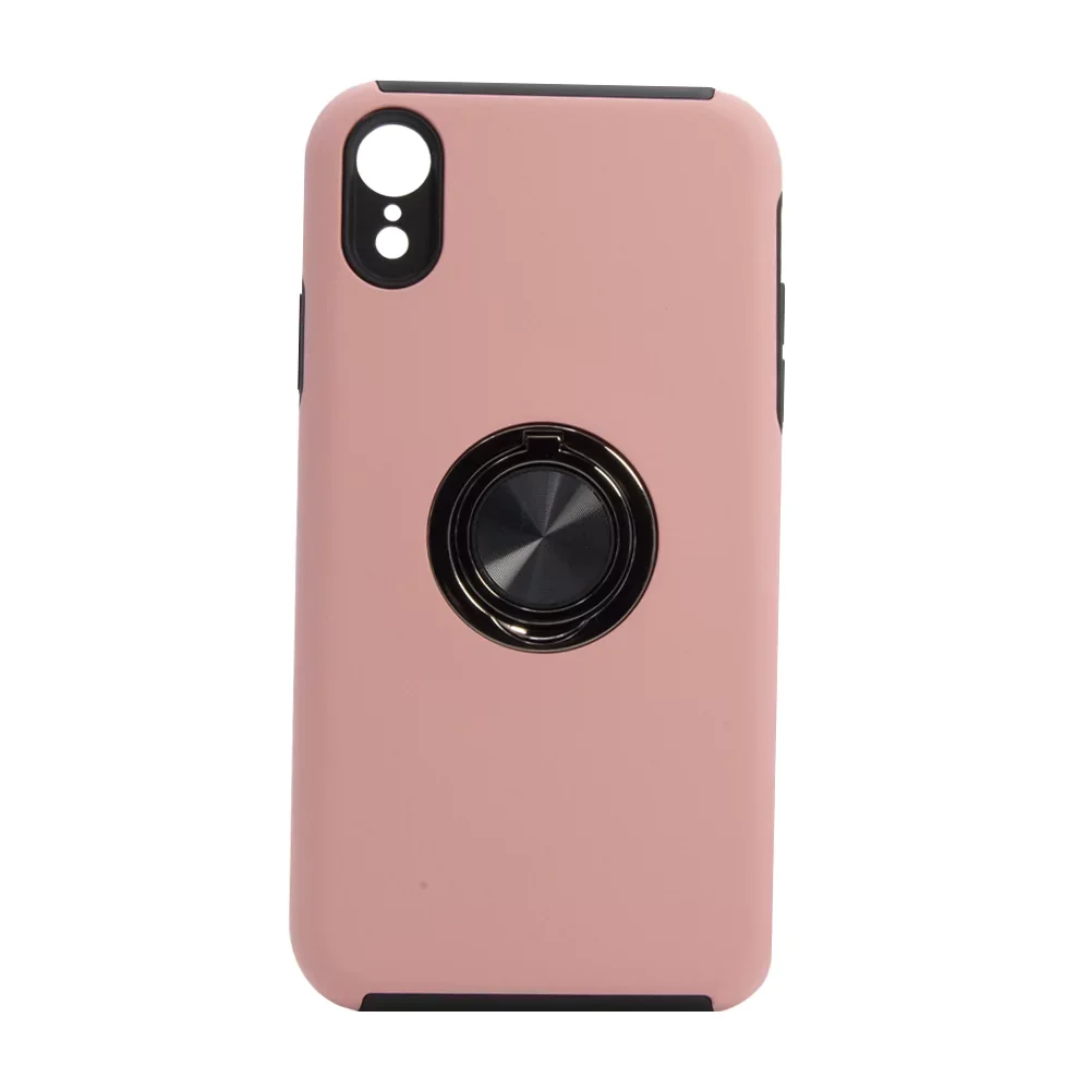 iPhone XR Metal Finger Ring Holder Back Cover