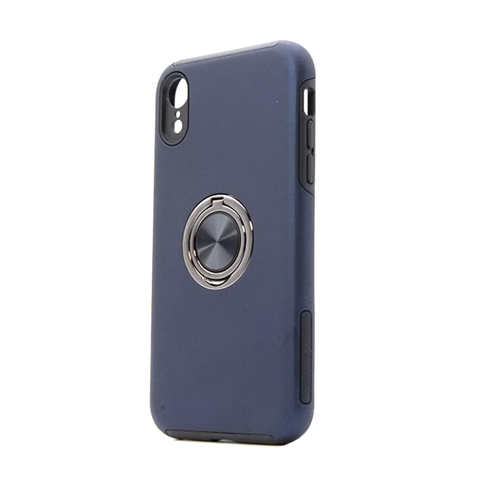 iPhone XR Metal Finger Ring Holder Back Cover