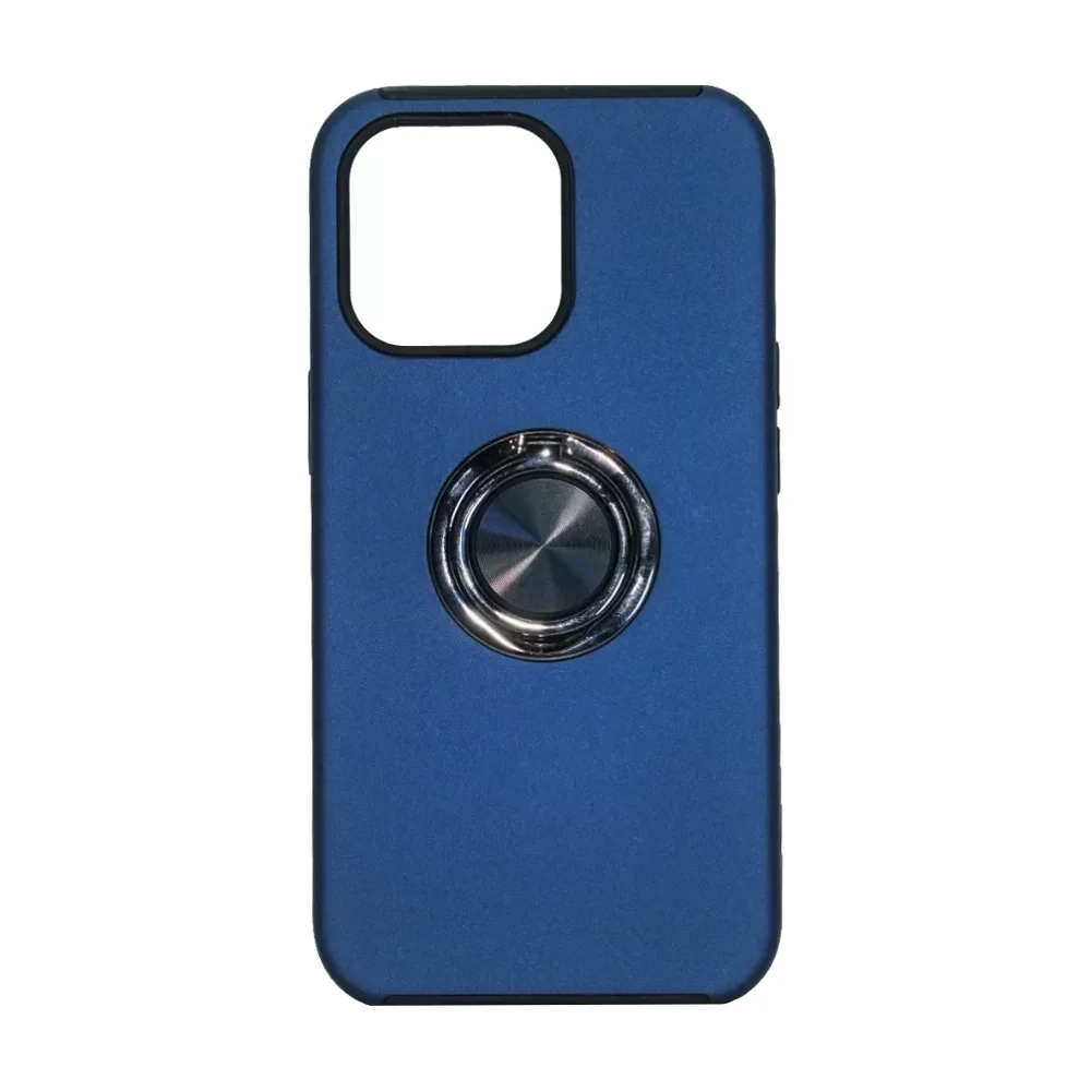 iPhone 13 Pro Max Metal Finger Ring Holder Back Cover