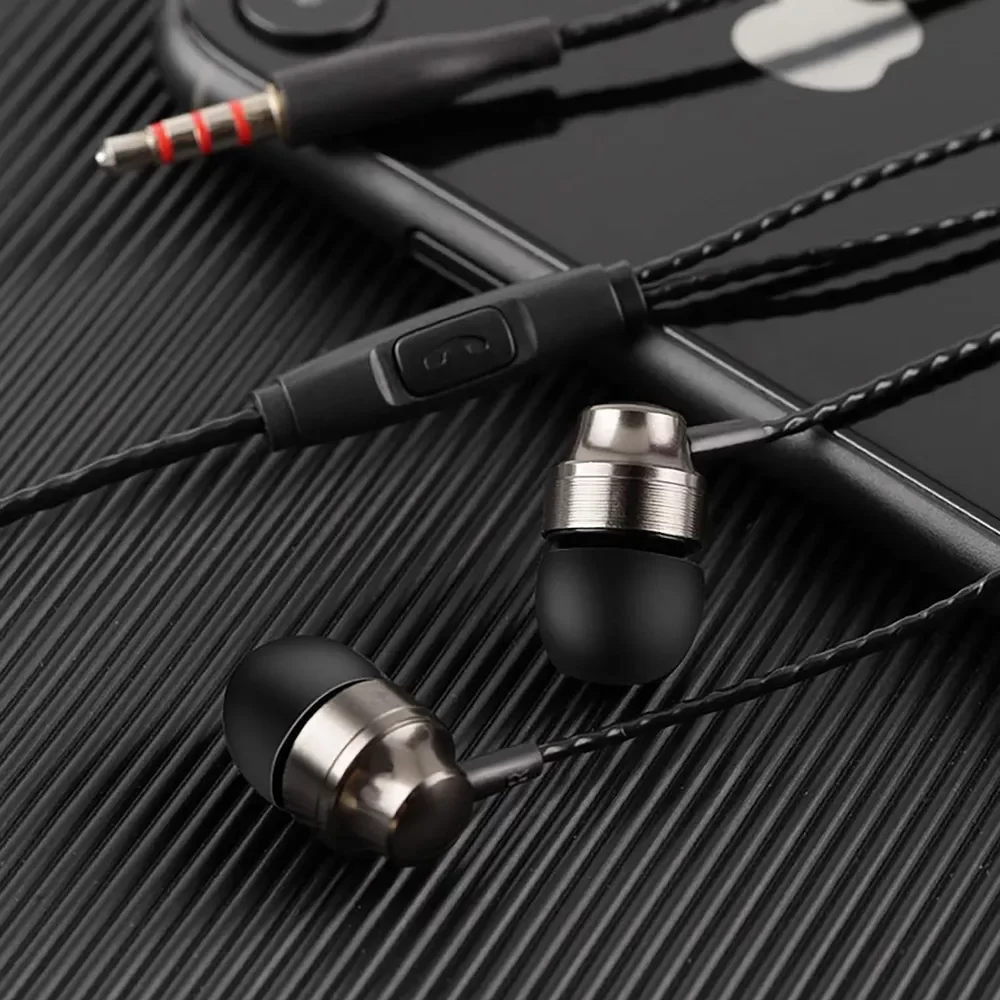 Budi EP25B Earphones with Remote and Microphone