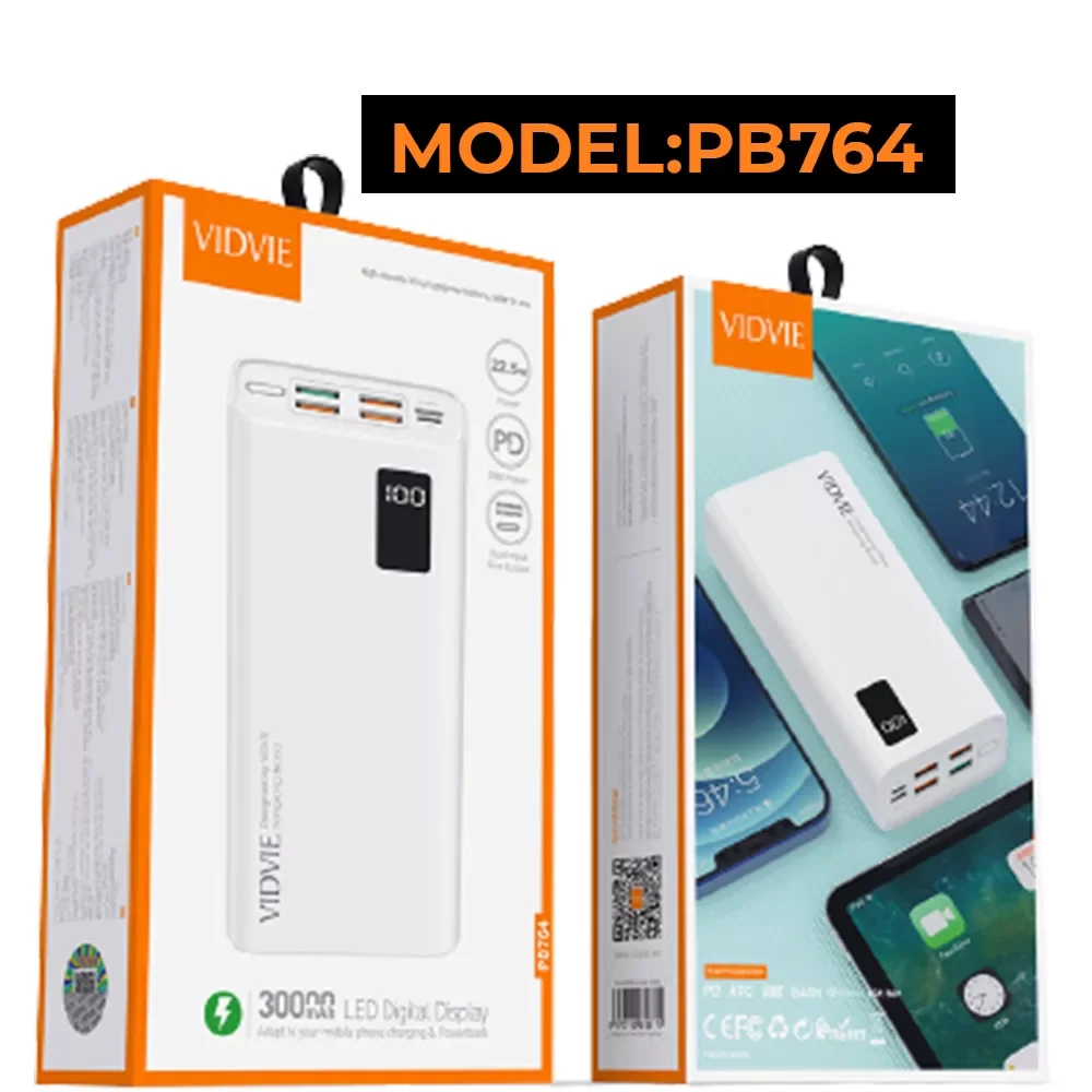 Vidvie Model PB764 10000mAh Power Bank