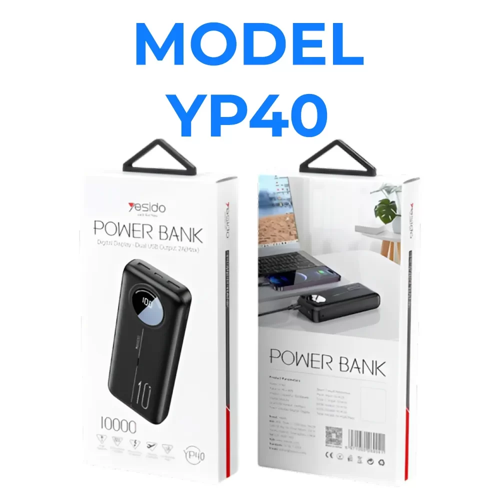 Yesido YP40 10000mAh Power Bank