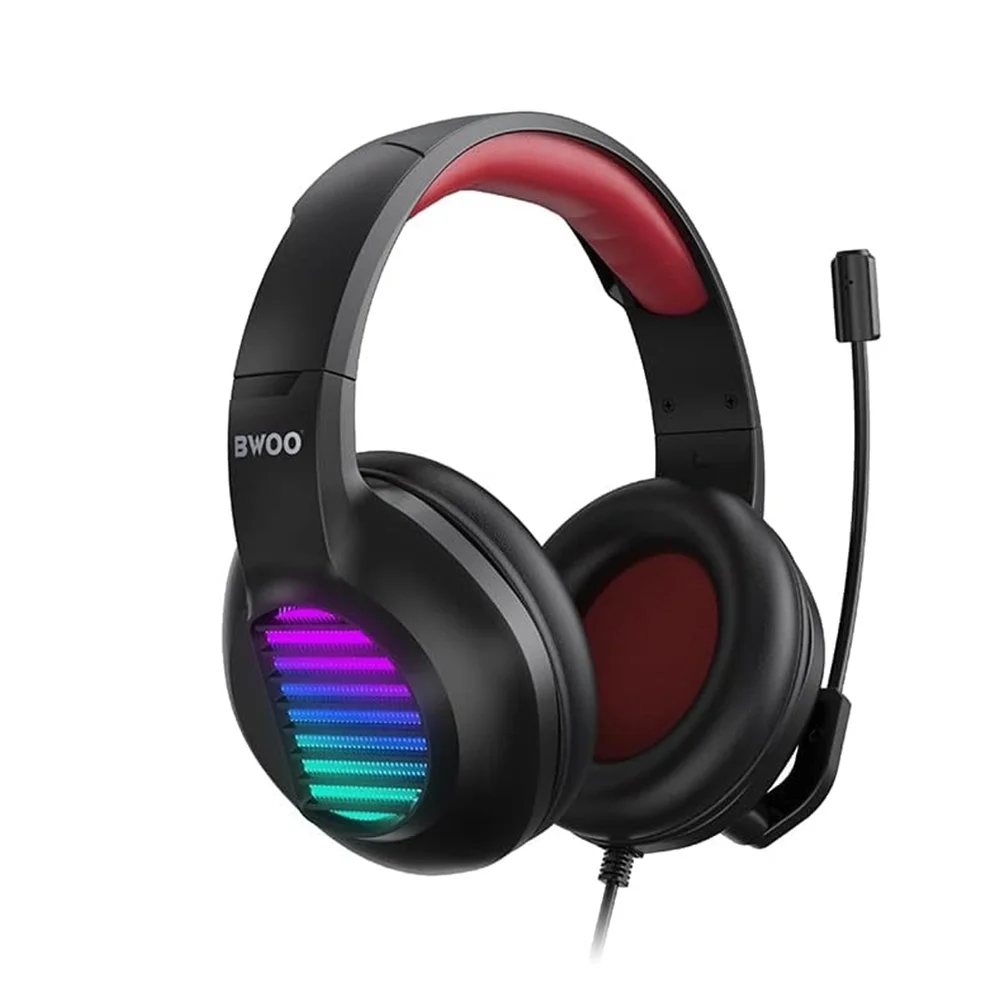 BWOO Stereo Surround Sound Wired Gaming Headphone