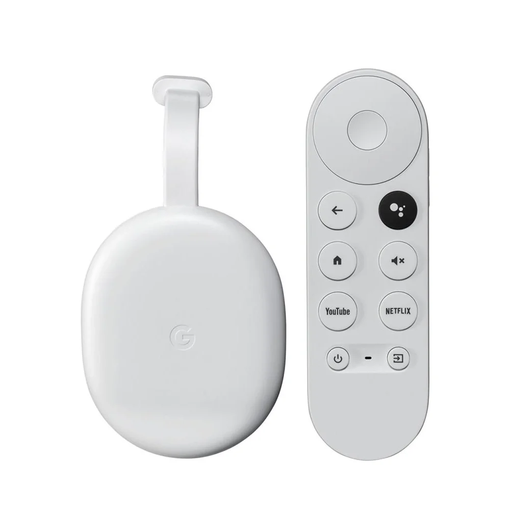 Google Chromecast HD with Google TV White 
