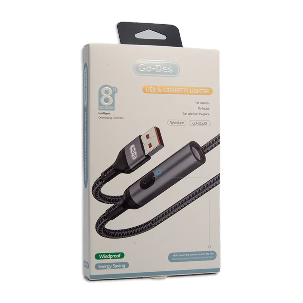 Go-Des USB to Cigaretter Lighter