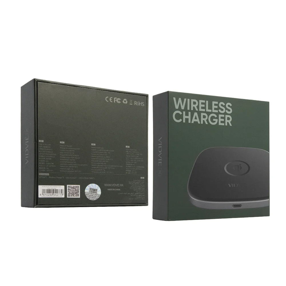 VIDVIE Wireless Charger WLC1401