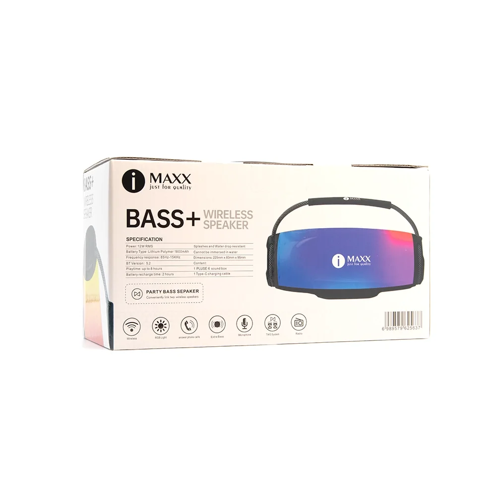 iMAXX Portable Wireless Speaker MF-80