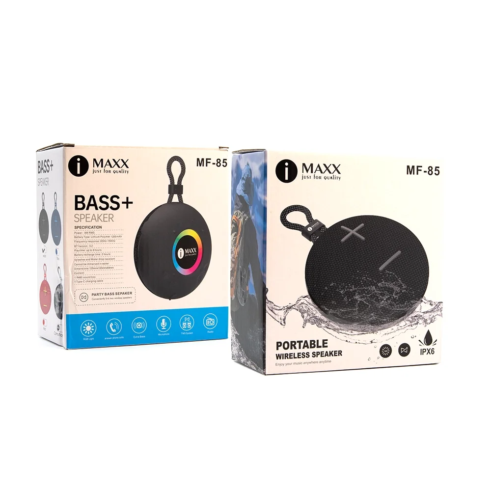 iMAXX Portable Wireless Speaker IPX6 MF-85
