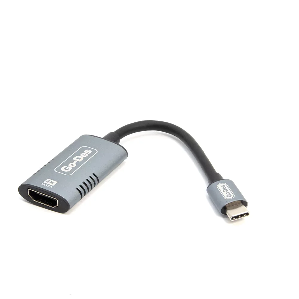 Connect Your USB-C Device to HDTV: Go-Des GD-8376 Adapter
