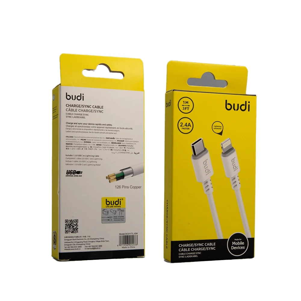 Budi Charge/Sync Cable DC011TL10W