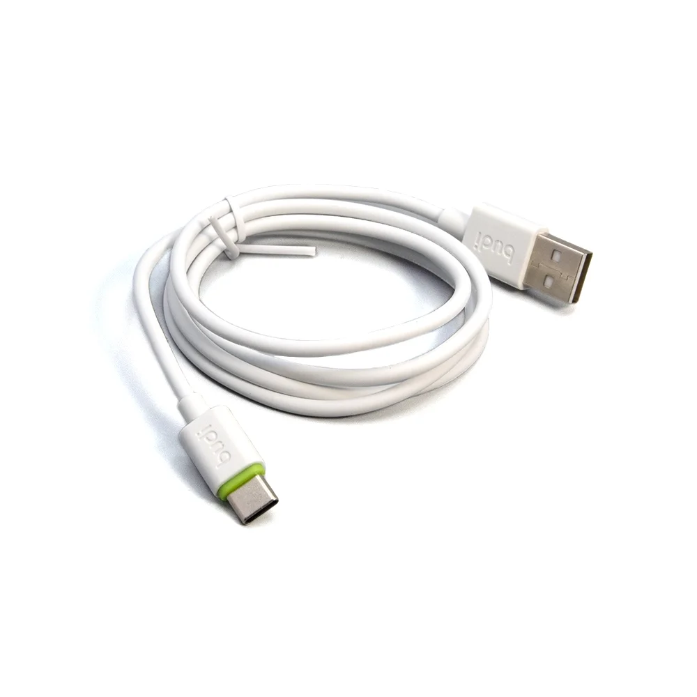 Budi 2.0 USB-A to USB-C Charge/Sync Cable DC218T10W