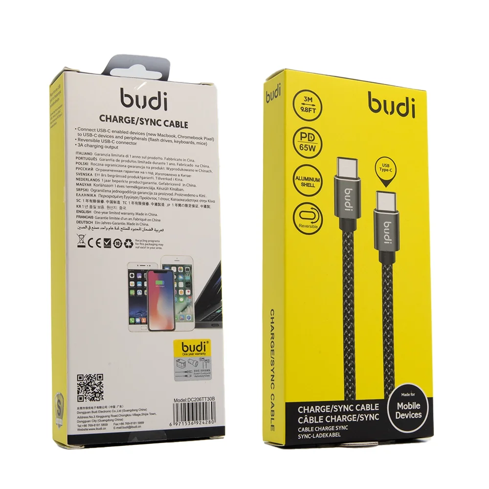 Budi Charge/Sync Cable DC206TT30B