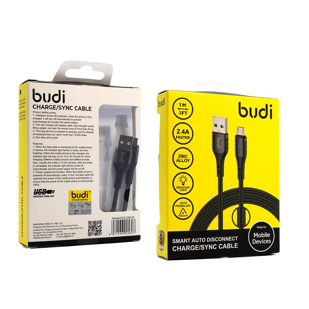Budi Charge/Sync Cable DC212M10L
