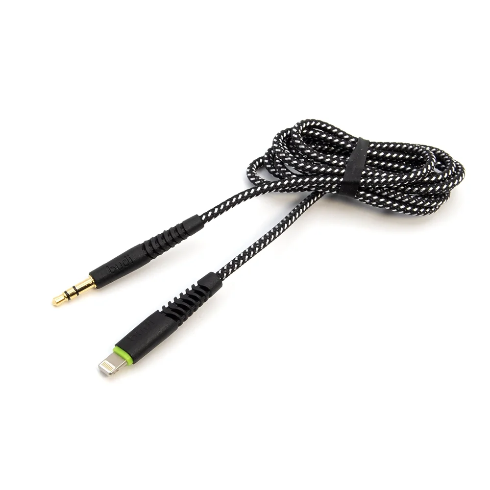Budi Lightning to AUX Cable DC150LXA12B