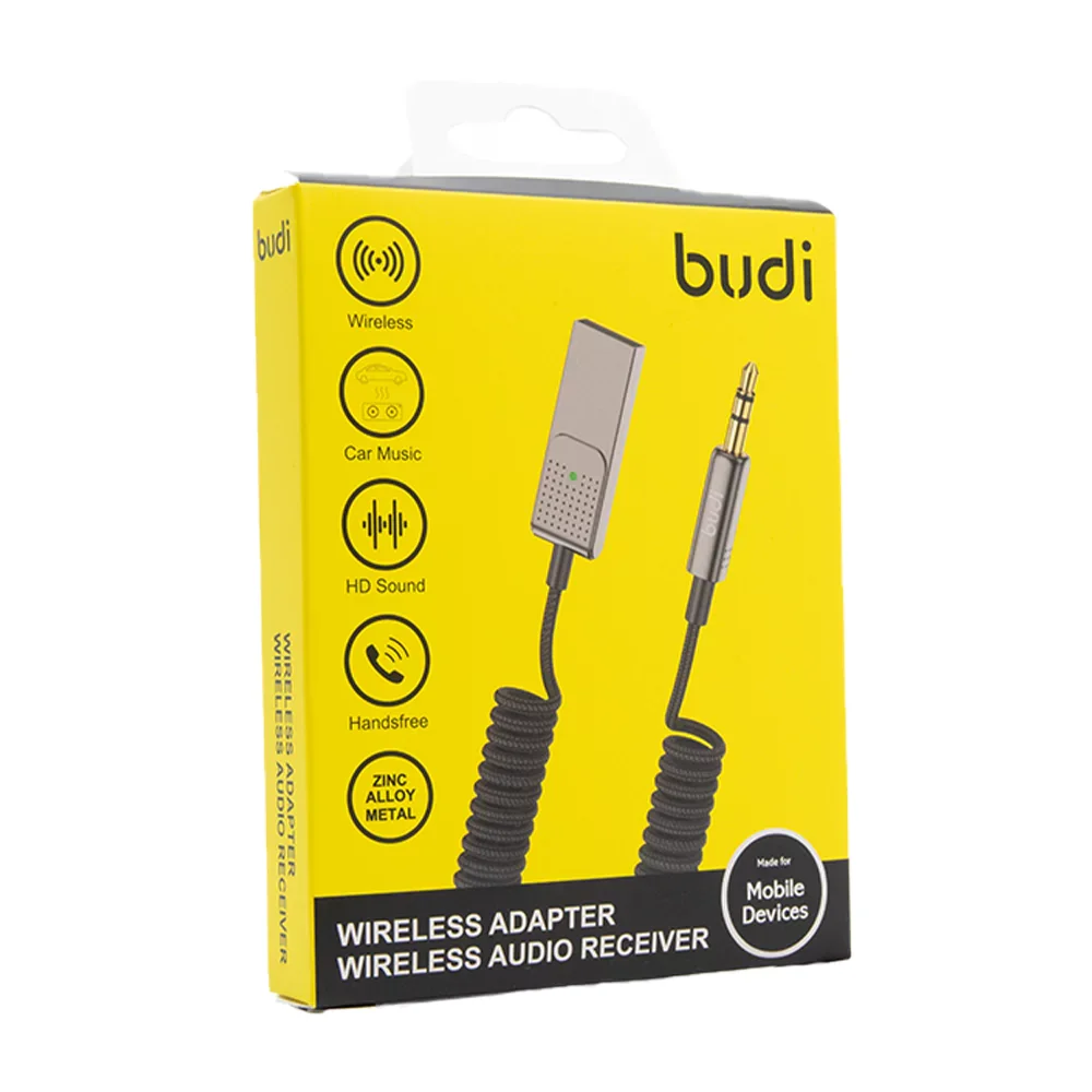 Budi Wireless Adapter Wireless Audio Receiver DC228UA15B