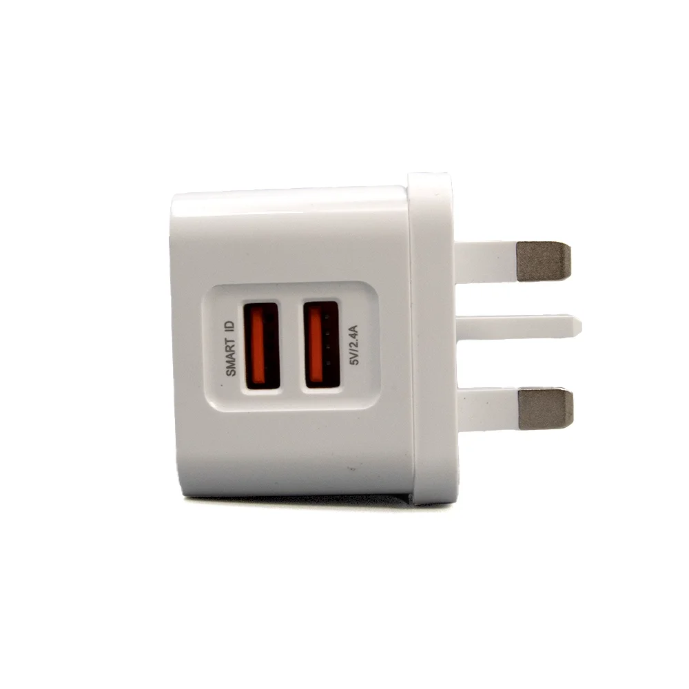 2.4A Dual USB Fast Charger PLB109