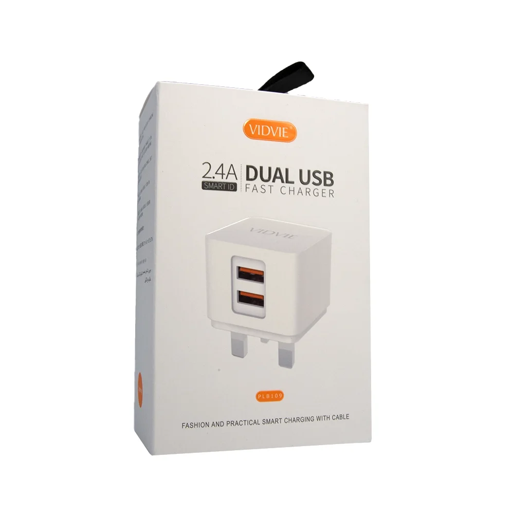 2.4A Dual USB Fast Charger PLB109
