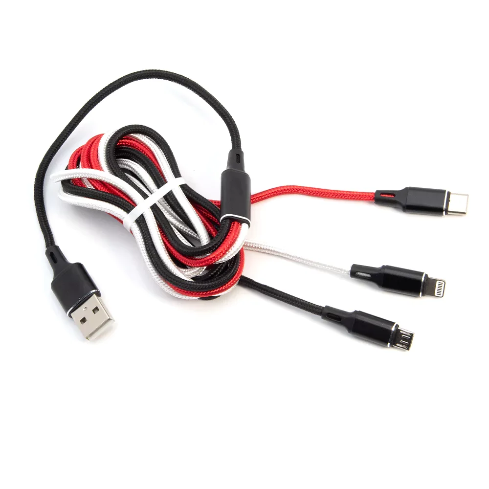 Budi 1 in 3 Charge Cable DC203A2