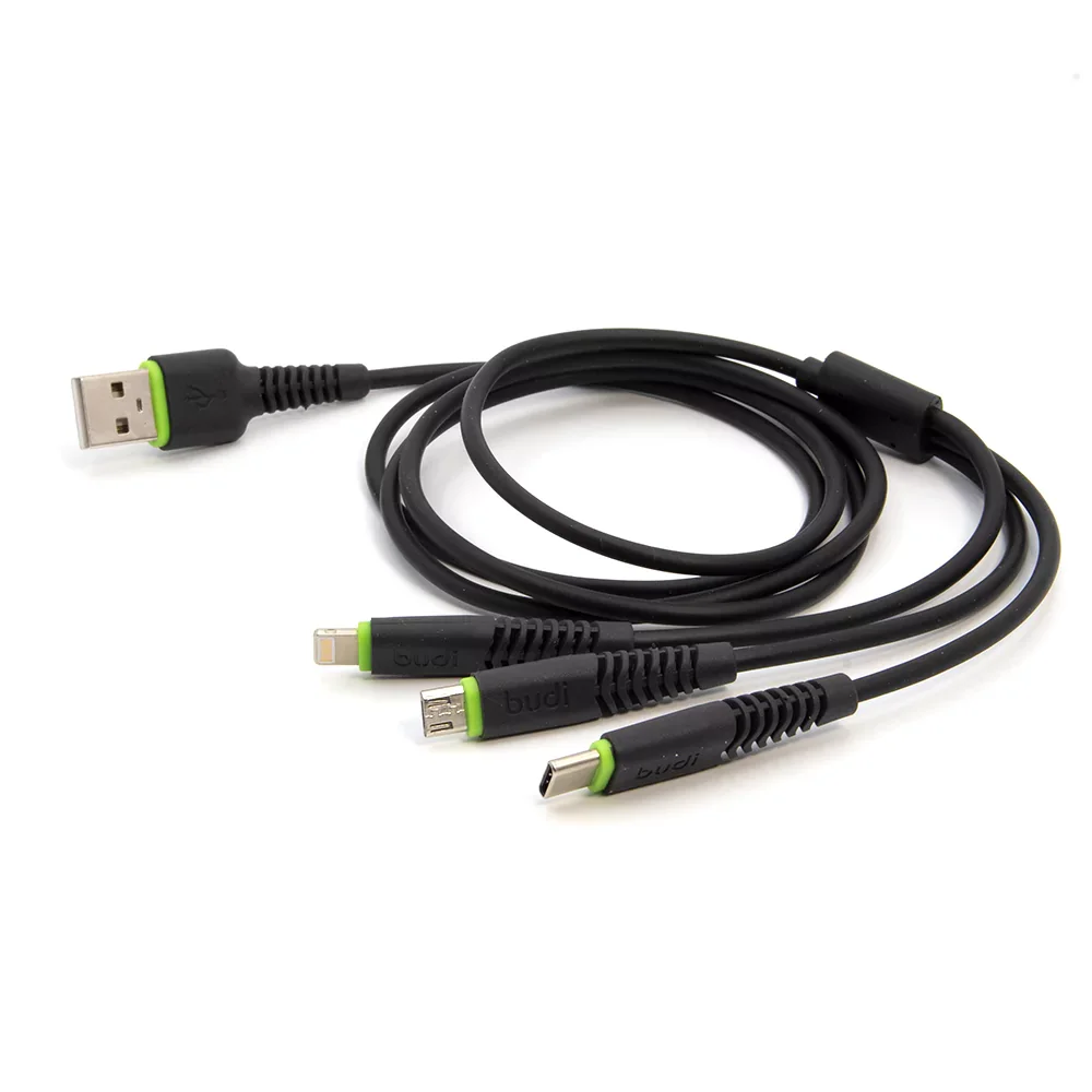 Budi Charge Cable M8J150T3-BLK