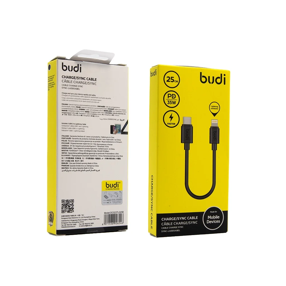 Budi Charge/Sync Cable DC023TT025B