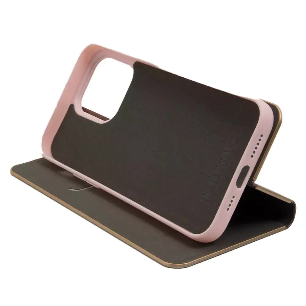 360 Protective Shell Book Cover Card Holder iPhone 15 Pro