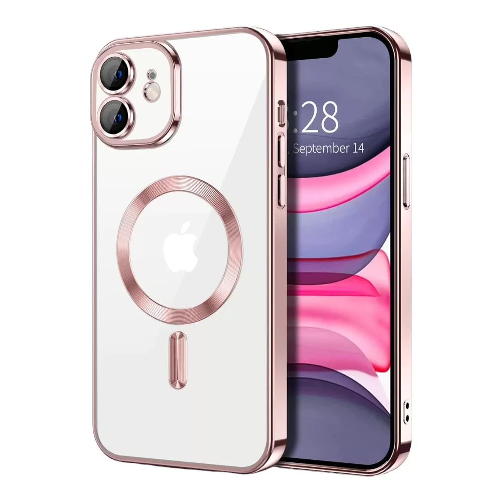 iPhone 11 Silicon Mag safe clear case