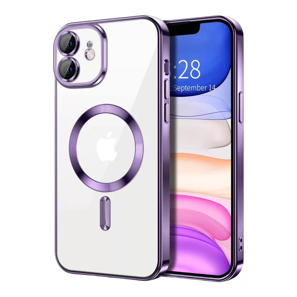 iPhone 11 Silicon Mag safe clear case