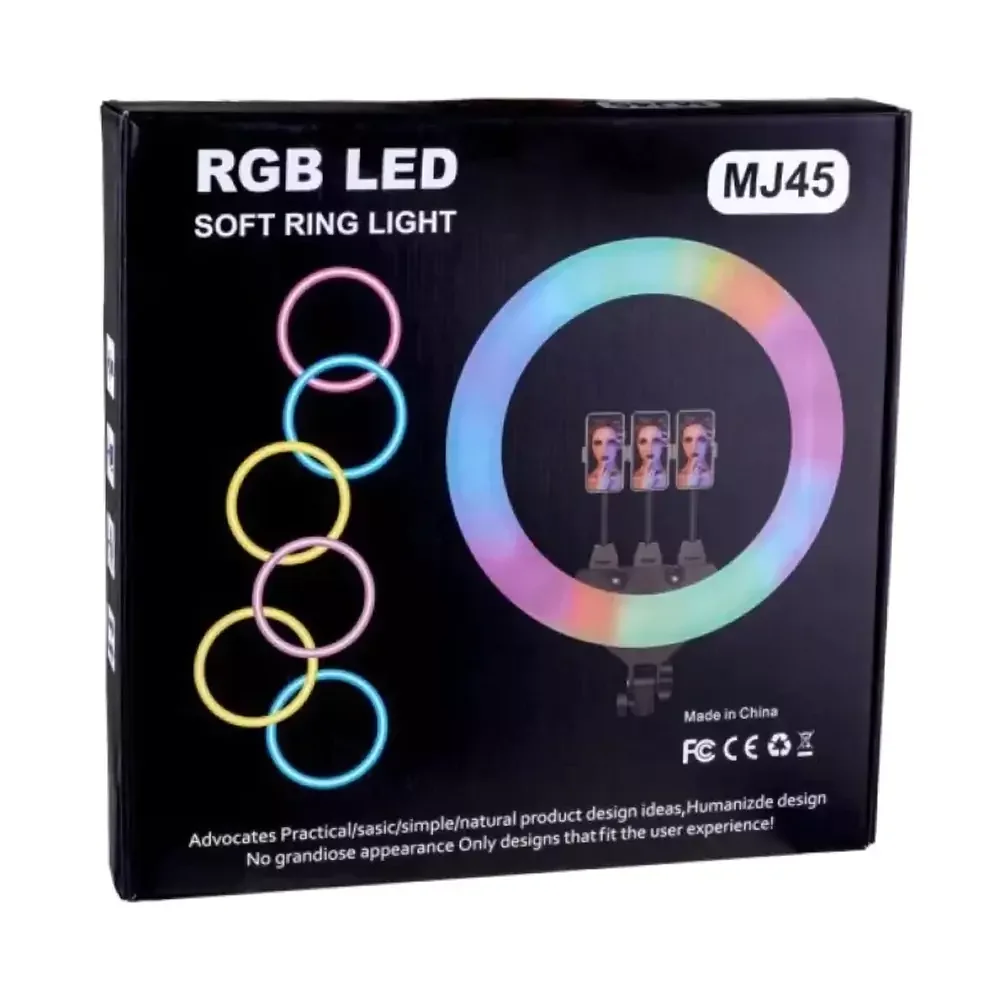 RGB Soft Ring Light MJ45