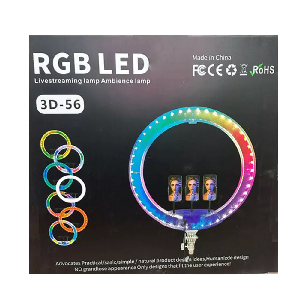 Livestreaming RGB Ring Light 3D-56