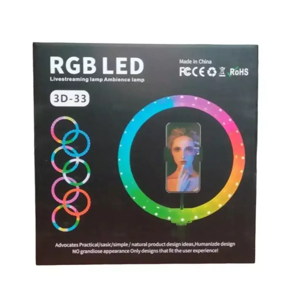 Livestreaming RGB Ring Light 3D-33