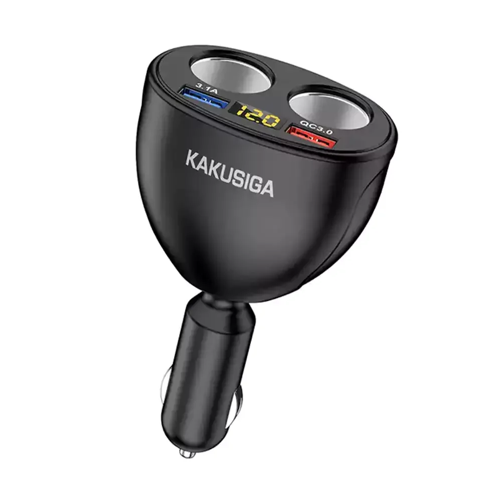 Car Lighter Socket Splitter Car Charger KAKUSIGA KSC-852